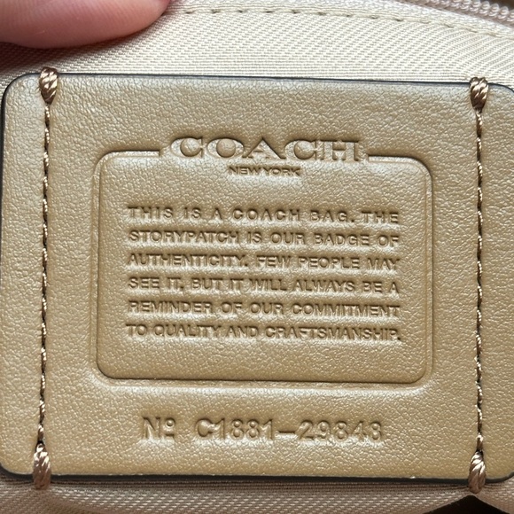 Coach Ava Tote with Legacy Print Beige
Women's Bag. - Picture 7 of 12